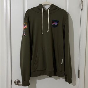 Buffalo Bills Nike 2025 Salute to Service Sideline Standard Issue Dri-FIT Hoodie